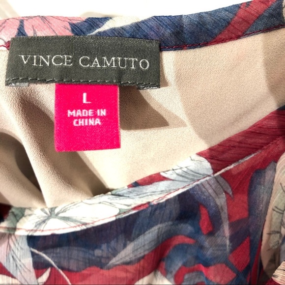 Vince Camuto one shoulder blouse. Size L 12/14 - Picture 7 of 8